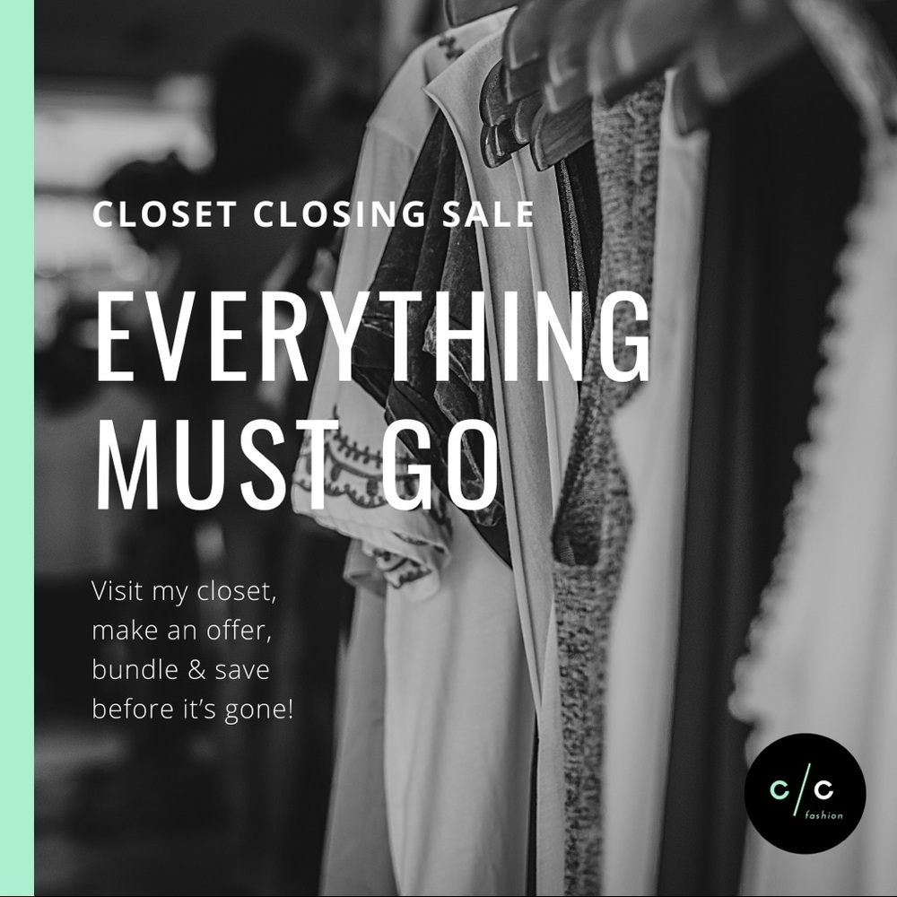 CLOSING MY CLOSET